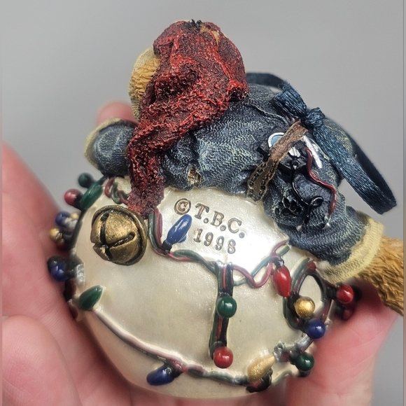 Vintage Boyds Bears & Friends 1998 Limited Edition Noel Bruinski Da Electrician - Picture 4 of 16